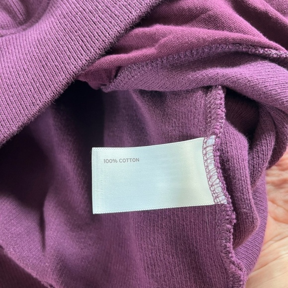 Duluth Trading Co Purple Long Sleeve Pullover Top Size Large - Picture 4 of 8